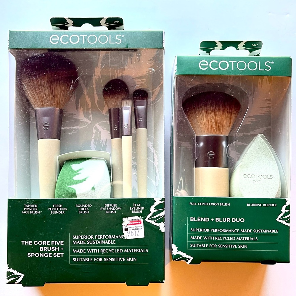 NEW- EcoTools Brush & Sponge Duos